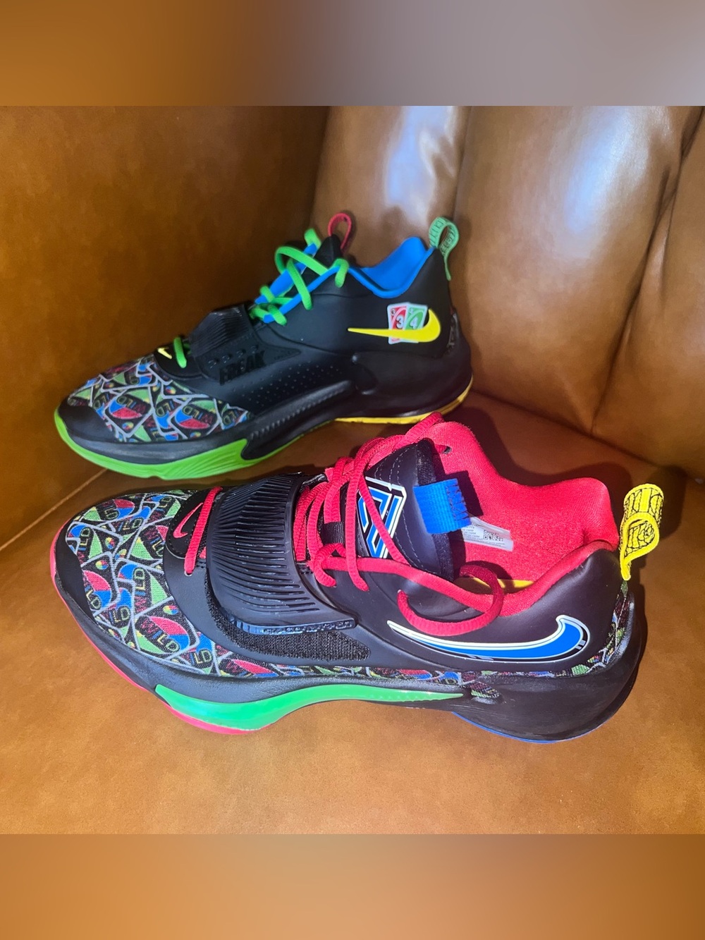 Nike UNO x Nike Zoom Freak 3 ‘50th Anniversary sneakers size 10.5